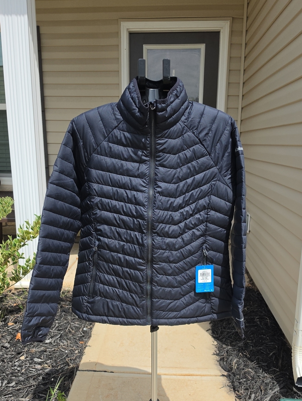 Columbia Women's Omni Heat Puffer Jacket Size XL Black